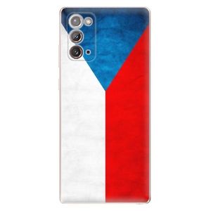 Odolné silikónové puzdro iSaprio - Czech Flag - Samsung Galaxy Note 20 vyobraziť