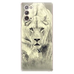 Odolné silikónové puzdro iSaprio - Lioness 01 - Samsung Galaxy Note 20 vyobraziť