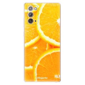 Odolné silikónové puzdro iSaprio - Orange 10 - Samsung Galaxy Note 20 vyobraziť