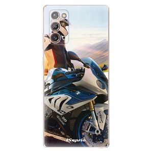 Odolné silikónové puzdro iSaprio - Motorcycle 10 - Samsung Galaxy Note 20 vyobraziť