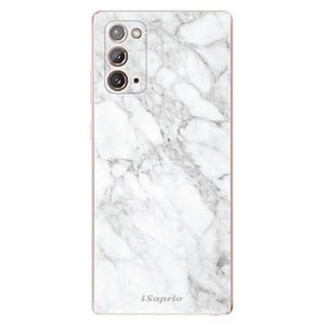 Odolné silikónové puzdro iSaprio - SilverMarble 14 - Samsung Galaxy Note 20 vyobraziť