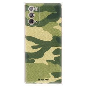 Odolné silikónové puzdro iSaprio - Green Camuflage 01 - Samsung Galaxy Note 20 vyobraziť