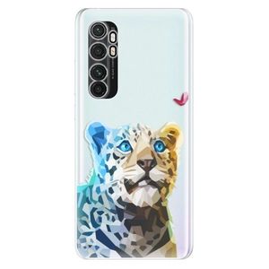 Odolné silikónové puzdro iSaprio - Leopard With Butterfly - Xiaomi Mi Note 10 Lite vyobraziť
