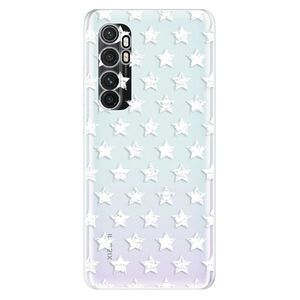Odolné silikónové puzdro iSaprio - Stars Pattern - white - Xiaomi Mi Note 10 Lite vyobraziť