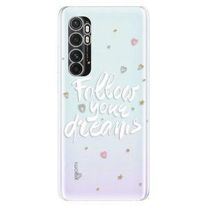Odolné silikónové puzdro iSaprio - Follow Your Dreams - white - Xiaomi Mi Note 10 Lite vyobraziť