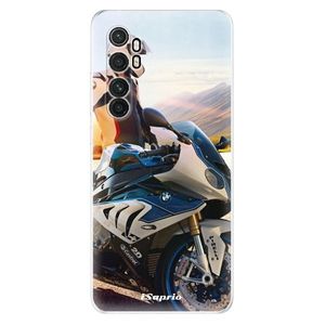 Odolné silikónové puzdro iSaprio - Motorcycle 10 - Xiaomi Mi Note 10 Lite vyobraziť