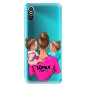 Odolné silikónové puzdro iSaprio - Super Mama - Two Girls - Xiaomi Redmi 9A vyobraziť