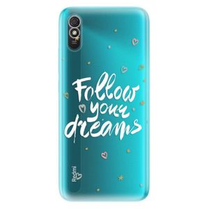 Odolné silikónové puzdro iSaprio - Follow Your Dreams - white - Xiaomi Redmi 9A vyobraziť