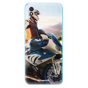 Odolné silikónové puzdro iSaprio - Motorcycle 10 - Xiaomi Redmi 9A vyobraziť