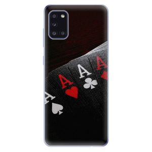 Odolné silikónové puzdro iSaprio - Poker - Samsung Galaxy A31 vyobraziť