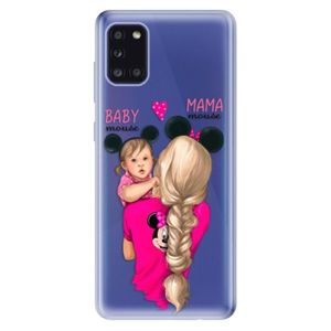 Odolné silikónové puzdro iSaprio - Mama Mouse Blond and Girl - Samsung Galaxy A31 vyobraziť