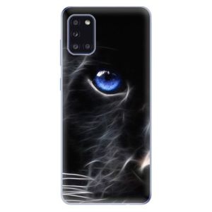 Odolné silikónové puzdro iSaprio - Black Puma - Samsung Galaxy A31 vyobraziť