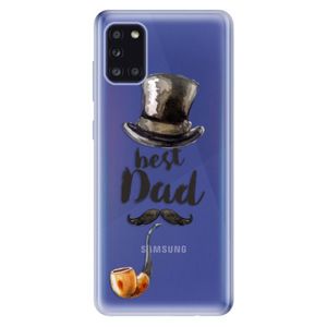 Odolné silikónové puzdro iSaprio - Best Dad - Samsung Galaxy A31 vyobraziť