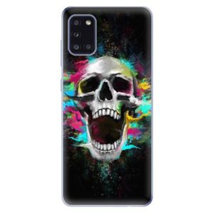 Odolné silikónové puzdro iSaprio - Skull in Colors - Samsung Galaxy A31 vyobraziť