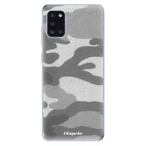 Odolné silikónové puzdro iSaprio - Gray Camuflage 02 - Samsung Galaxy A31 vyobraziť