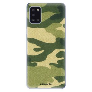 Odolné silikónové puzdro iSaprio - Green Camuflage 01 - Samsung Galaxy A31 vyobraziť