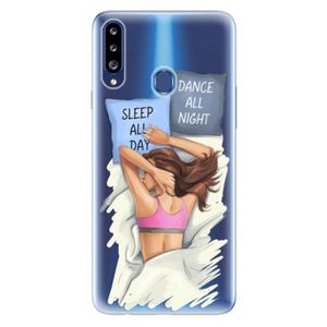 Odolné silikónové puzdro iSaprio - Dance and Sleep - Samsung Galaxy A20s vyobraziť
