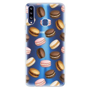 Odolné silikónové puzdro iSaprio - Macaron Pattern - Samsung Galaxy A20s vyobraziť