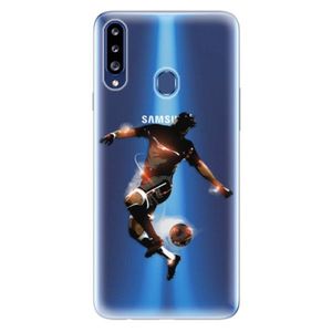 Odolné silikónové puzdro iSaprio - Fotball 01 - Samsung Galaxy A20s vyobraziť