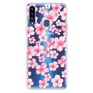 Odolné silikónové puzdro iSaprio - Flower Pattern 05 - Samsung Galaxy A20s vyobraziť
