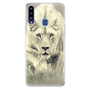 Odolné silikónové puzdro iSaprio - Lioness 01 - Samsung Galaxy A20s vyobraziť