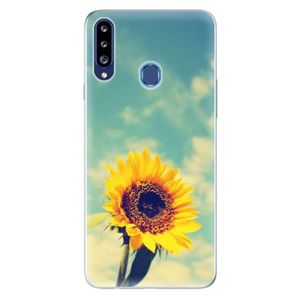 Odolné silikónové puzdro iSaprio - Sunflower 01 - Samsung Galaxy A20s vyobraziť
