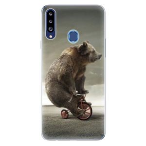 Odolné silikónové puzdro iSaprio - Bear 01 - Samsung Galaxy A20s vyobraziť