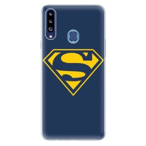 Odolné silikónové puzdro iSaprio - Superman 03 - Samsung Galaxy A20s vyobraziť