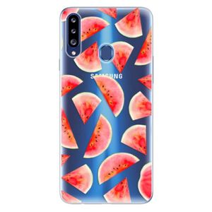 Odolné silikónové puzdro iSaprio - Melon Pattern 02 - Samsung Galaxy A20s vyobraziť