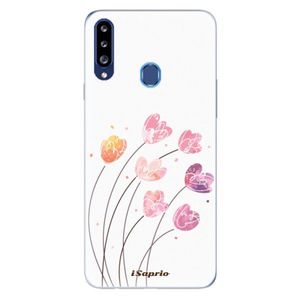 Odolné silikónové puzdro iSaprio - Flowers 14 - Samsung Galaxy A20s vyobraziť