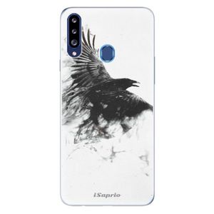 Odolné silikónové puzdro iSaprio - Dark Bird 01 - Samsung Galaxy A20s vyobraziť