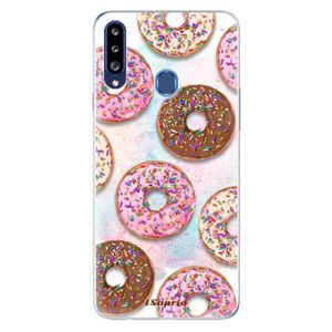 Odolné silikónové puzdro iSaprio - Donuts 11 - Samsung Galaxy A20s vyobraziť