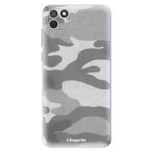 Odolné silikónové puzdro iSaprio - Gray Camuflage 02 - Honor 9S vyobraziť