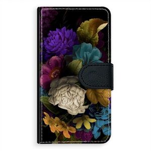 Univerzálne flipové puzdro iSaprio - Dark Flowers - Flip XL vyobraziť
