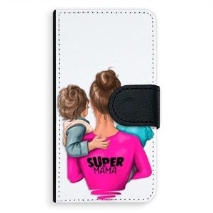 Univerzálne flipové puzdro iSaprio - Super Mama - Boy and Girl - Flip S vyobraziť