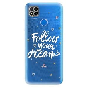 Odolné silikónové puzdro iSaprio - Follow Your Dreams - white - Xiaomi Redmi 9C vyobraziť