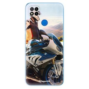 Odolné silikónové puzdro iSaprio - Motorcycle 10 - Xiaomi Redmi 9C vyobraziť