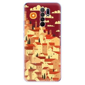 Odolné silikónové puzdro iSaprio - Mountain City - Xiaomi Redmi 9 vyobraziť