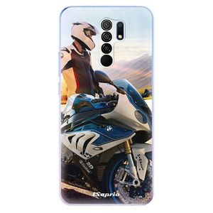 Odolné silikónové puzdro iSaprio - Motorcycle 10 - Xiaomi Redmi 9 vyobraziť
