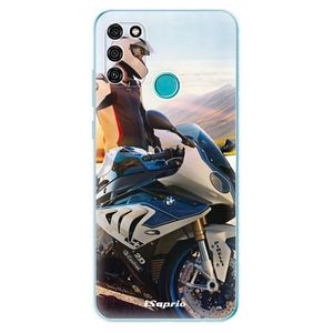 Odolné silikónové puzdro iSaprio - Motorcycle 10 - Honor 9A vyobraziť