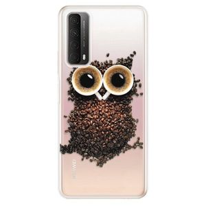 Odolné silikónové puzdro iSaprio - Owl And Coffee - Huawei P Smart 2021 vyobraziť