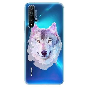 Odolné silikónové puzdro iSaprio - Wolf 01 - Huawei Nova 5T vyobraziť