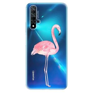 Odolné silikónové puzdro iSaprio - Flamingo 01 - Huawei Nova 5T vyobraziť