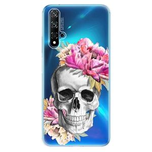Odolné silikónové puzdro iSaprio - Pretty Skull - Huawei Nova 5T vyobraziť