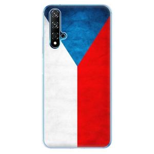 Odolné silikónové puzdro iSaprio - Czech Flag - Huawei Nova 5T vyobraziť