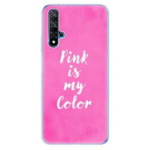 Odolné silikónové puzdro iSaprio - Pink is my color - Huawei Nova 5T vyobraziť