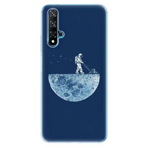 Odolné silikónové puzdro iSaprio - Moon 01 - Huawei Nova 5T vyobraziť