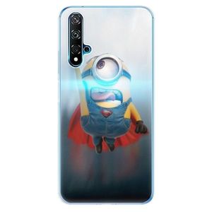 Odolné silikónové puzdro iSaprio - Mimons Superman 02 - Huawei Nova 5T vyobraziť