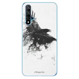Odolné silikónové puzdro iSaprio - Dark Bird 01 - Huawei Nova 5T vyobraziť