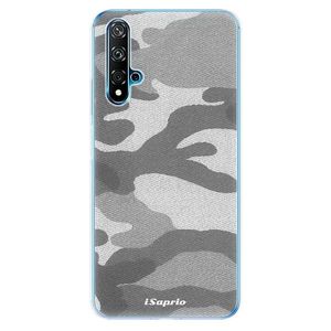 Odolné silikónové puzdro iSaprio - Gray Camuflage 02 - Huawei Nova 5T vyobraziť